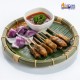 Barramundi Fish Satay 金目鲈鱼肉沙爹 10g x 10 sticks